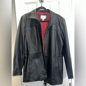 Leather jacket